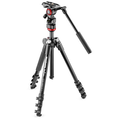 Manfrotto　小型フルードビデオ雲台　befree Live 三脚キット