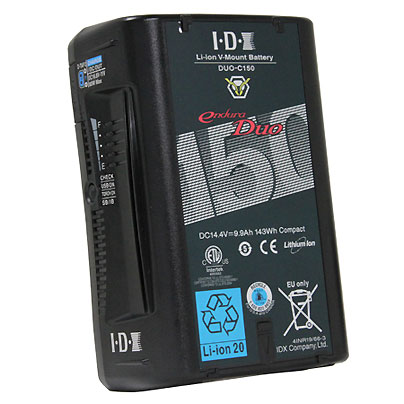 I・D・X リチウムイオンバッテリー DUO-C150