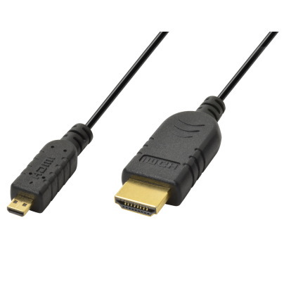 HDMI 標準 – HDMImicroケーブル
