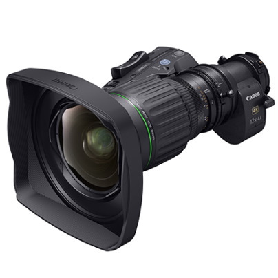 Canon 4K放送用ズームレンズ CJ12e×4.3B IASE S